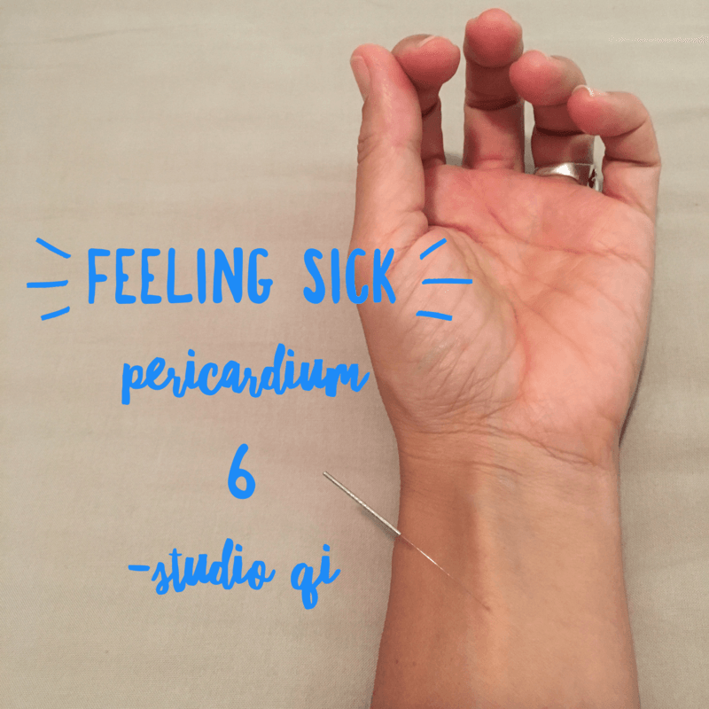 Pericardium 6 for Nausea & Anxiety Pericardium 6 for Nausea & Anxiety